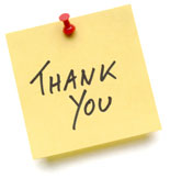 Merchant Appreciation Thank You